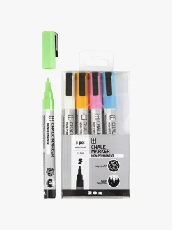 Creativ Company Chalk Markers Kraftige Farver 5 stk.