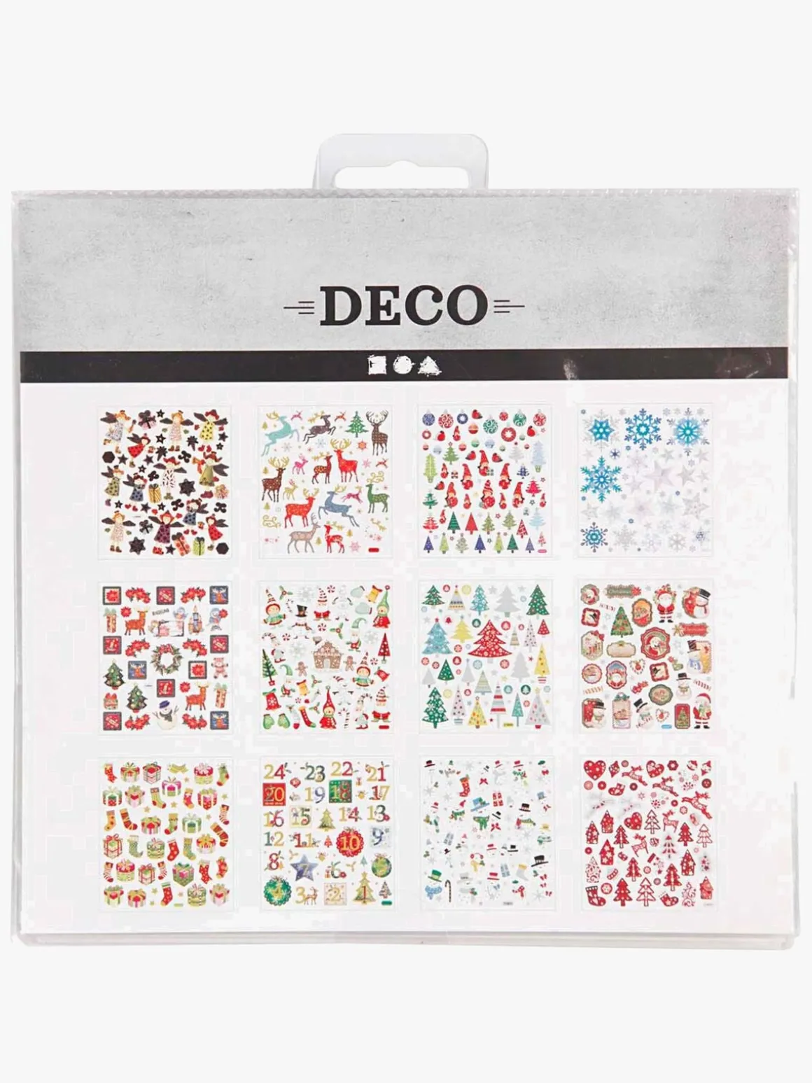 Creativ Company Klistermærker Jul 12 ark