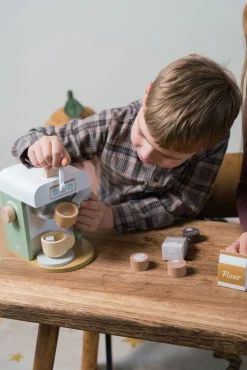 Dantoy Kaffemaskine Wood XL In Gift Box