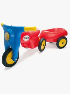 Dantoy Trailer Gummihjul, Rød/Blå