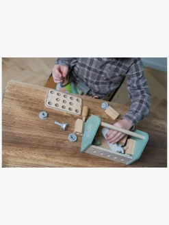 Dantoy Værktøjskasse Wood In Gift Box