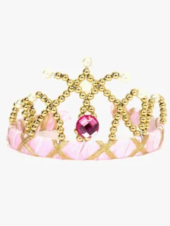 Den Goda Fen Kostume Tiara Velour, Lyserød