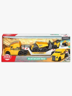 Dickie Toys Mack Volvo Lastvogn Med Byggekøretøjer