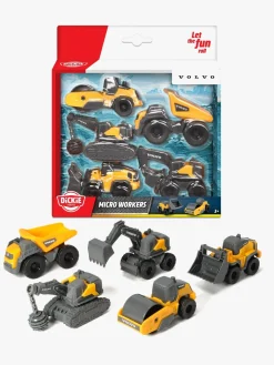 Dickie Toys Volvo Sæt Arbejdsmaskine 5-pak