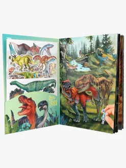 Dino World Kreabog med Skumklistermærker