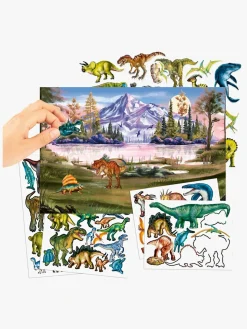 Dino World Kreabog med Skumklistermærker