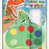 Dino World Malesæt Colour Me Up Paper