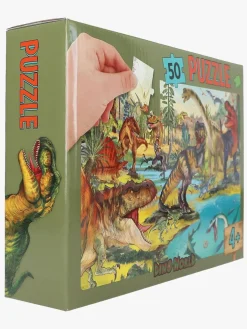 Dino World Puslespil 50 Brikker