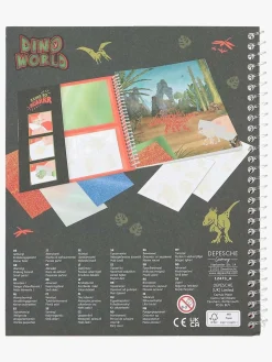 Dino World Stick & Shine Malebog