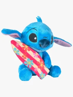 Disney Lilo & Stitch Bamse Stitch med Surfbræt 25 cm