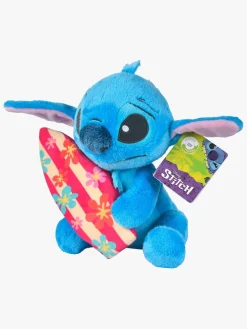 Disney Lilo & Stitch Bamse Stitch med Surfbræt 25 cm