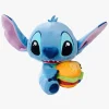 Disney Lilo & Stitch Bamse med Hamburger 25 cm