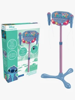 Disney Lilo and Stitch Justerbart Karaoke-stativ med 2 Mikrofoner