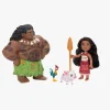 Disney Vaiana & Maui Petite Figursæt 4-pak