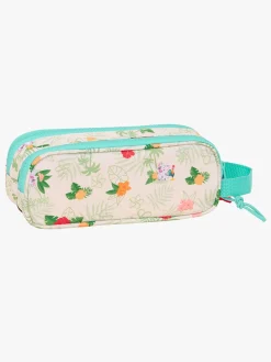 Disney Vaiana Dobbelt Penalhus, Beige/Turkis