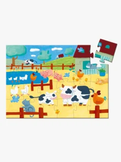 Djeco Puslespil Køer På Gården 24 Brikker