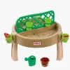 Dolu Gardening, Sand, Water, Creativity 4-i-1 Legebord, Brun