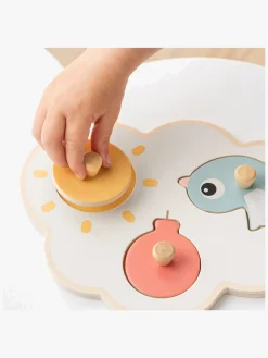 Done By Deer First Peg Happy Clouds Puslespil, Color mix