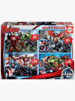 Educa Marvel Avengers Puslespil 4-i-1