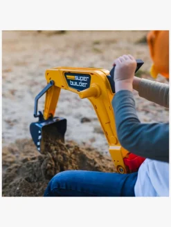 Falk Ride-on-gravemaskine Super Builder, Gul