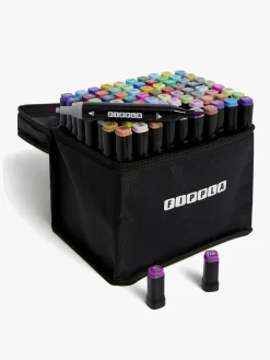 Fippla Dobbeltspids Alkoholbaserede Illustration Markers 80-pak