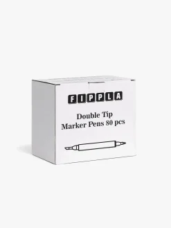 Fippla Dobbeltspids Alkoholbaserede Illustration Markers 80-pak