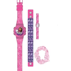 Gabby's Dollhouse Blinkende LCD Ur Gavesæt