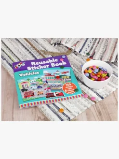 Galt Klistermærkebog Genanvendelig Transportmiddel