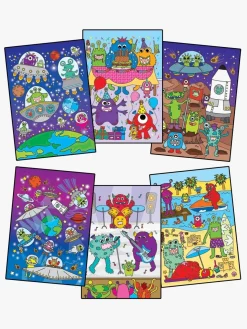 Galt Water Magic Malebog Monstre og Rumvæsner