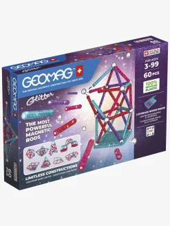 Geomag Byggesæt 60 Dele, Glitter