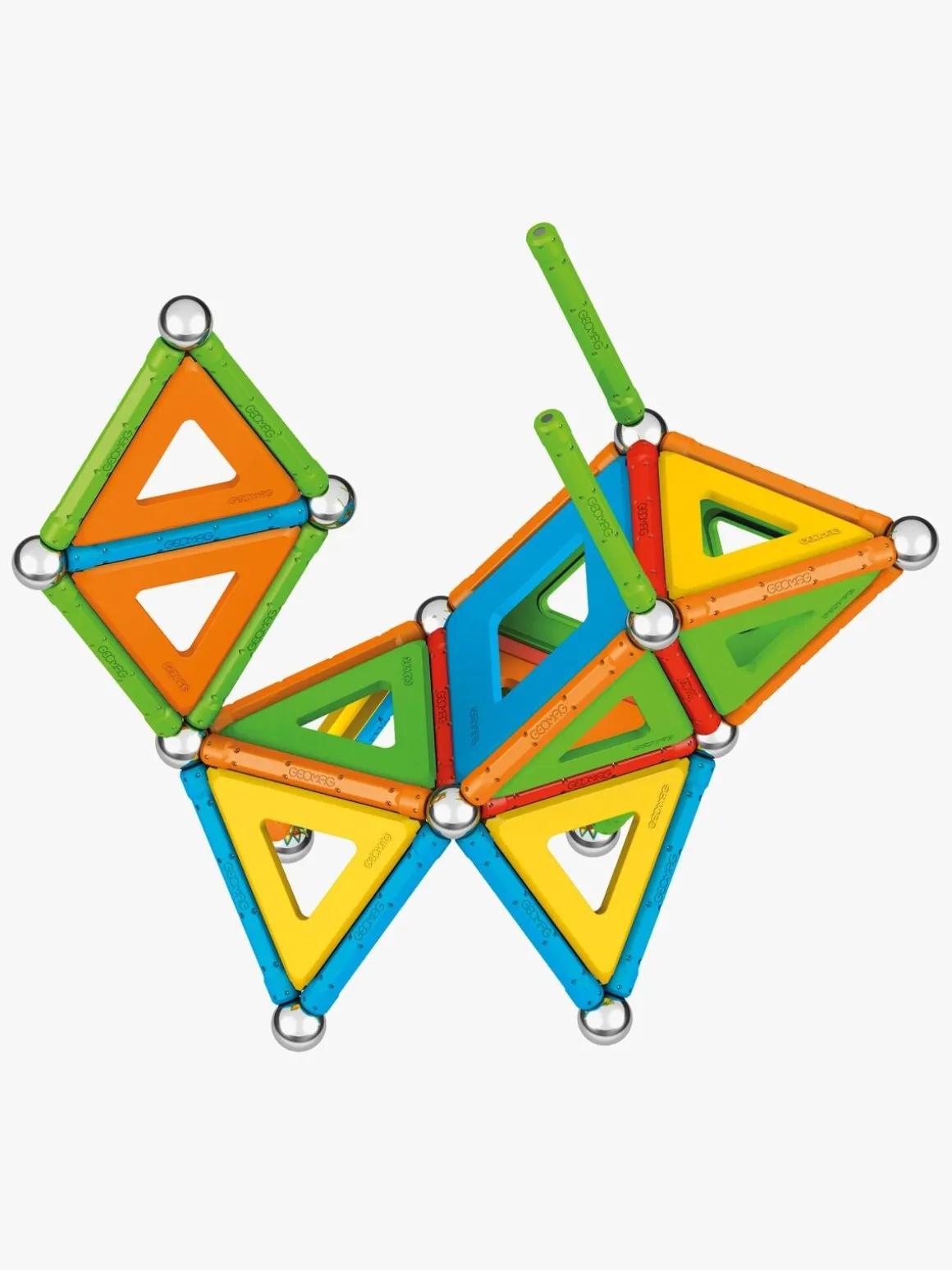 Geomag Supercolor Panels Recycled Byggesæt 78 Dele