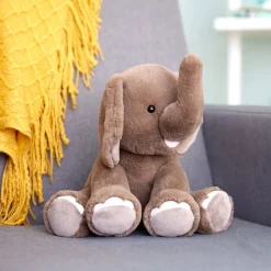 Gund Chai Bamse Elefant 25 cm, Brun