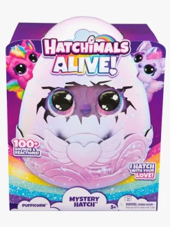 Hatchimals Alive! Mystery Hatch Pufficorn Interaktiv Bamse Blandet Udvalg