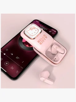 Hello Kitty Høretelefoner In-Ear TWS med LED, Pink