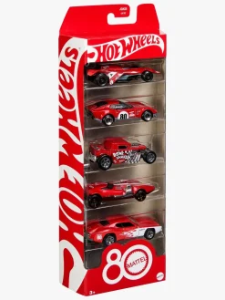 Hot Wheels Biler Mattel 80th 5-pak