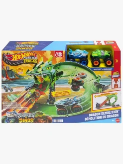 Hot Wheels Monster Trucks Dragon Destruction Racerbane