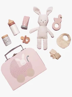Jabadabado Babykuffert Kanin med Tilbehør