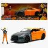 Jada Toys Nissan GT-R 2009 Bil med Naruto Figur
