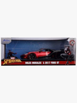 Jada Toys Spider-Man Bil med Figur Miles Morales 2017 Ford GT 1:2