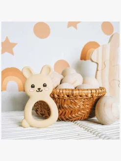 Jellystone Designs  Kanin Bidering Silikone, Tan