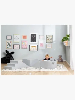 JLY Aktivitetsklodser & Boldbassin, Grey