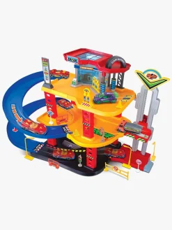 Junior Driver Gas Station Racerbane med 3 Biler