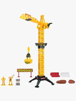 Junior Driver Tower Crane 57 cm Legesæt med 2 Transportmidler