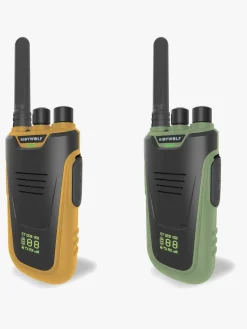 Kidywolf KIDYTALK Walkie Talkies, Grøn/Orange
