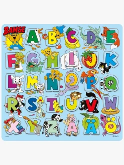 Kärnan Bamse Verdens Stærkeste Bjørn Puslespil Bogstaver 29 Brikker