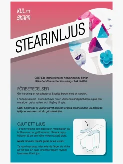 Kärnan Sjovt At Skabe Stearinlys Kreasæt