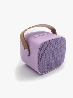 Lalarma Bluetooth-højttaler med Trådløs Mikrofon, Lilla