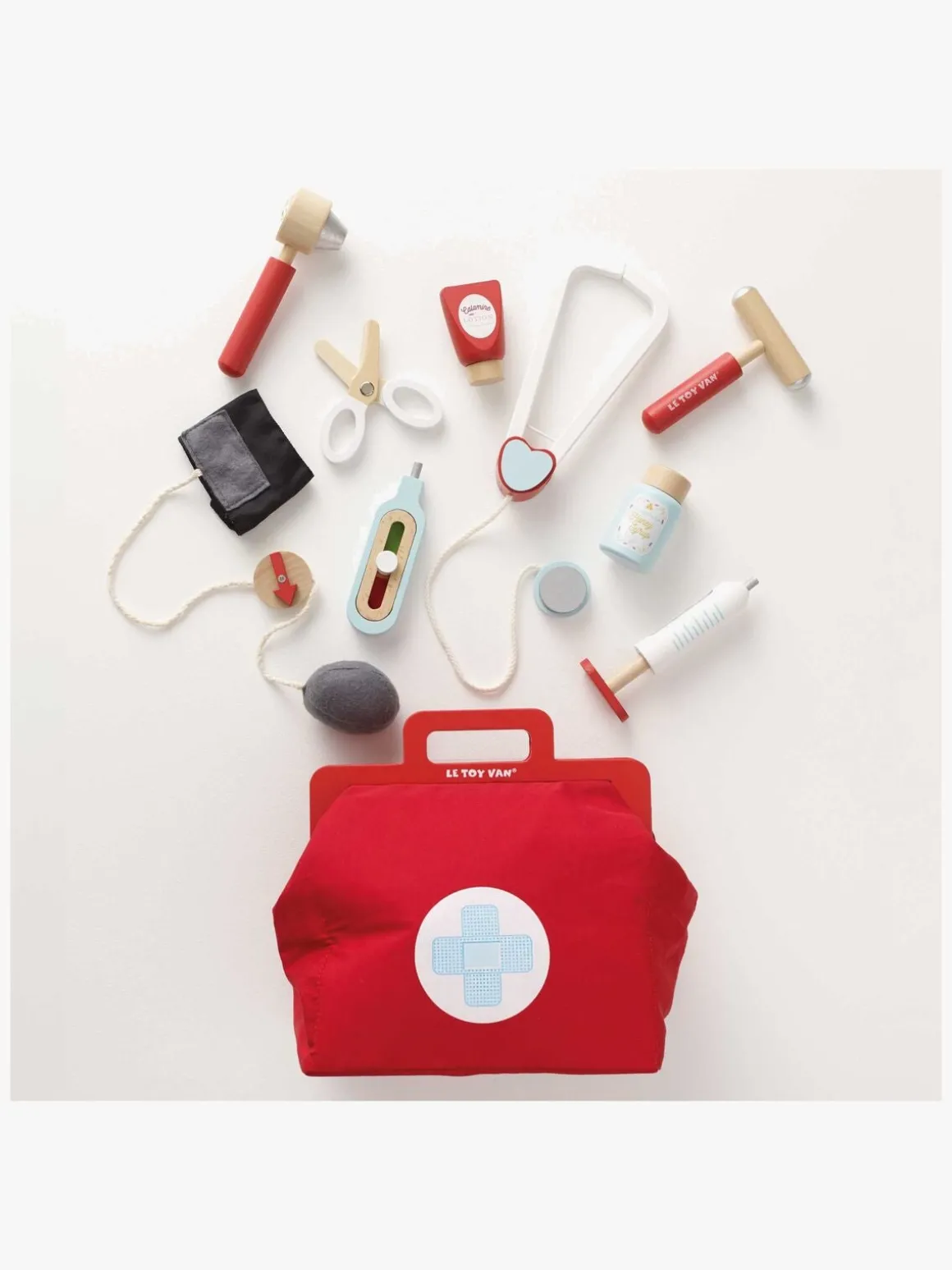 Le Toy Van Vintage-lægesæt, Rød