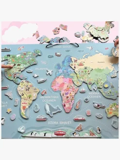 Leklyckan Verdenskort Væg