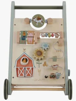 Little Dutch Multiaktivitet Gåvogn Forest Friends, Grøn